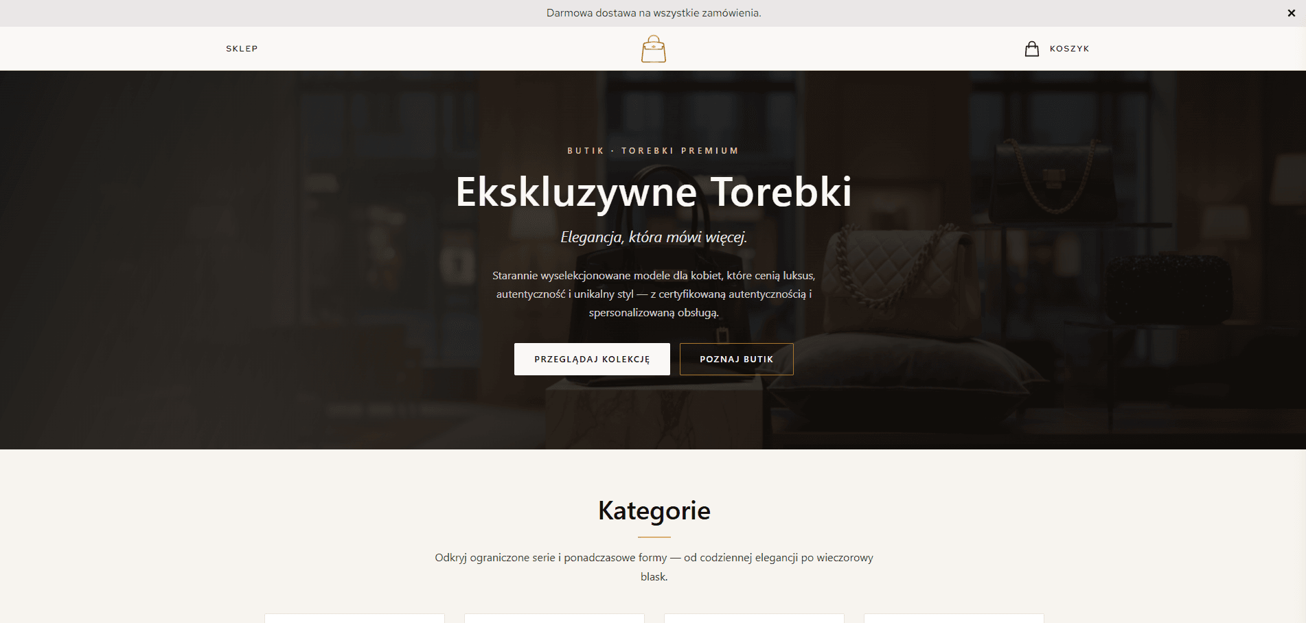 Podgląd sklepu Cuir